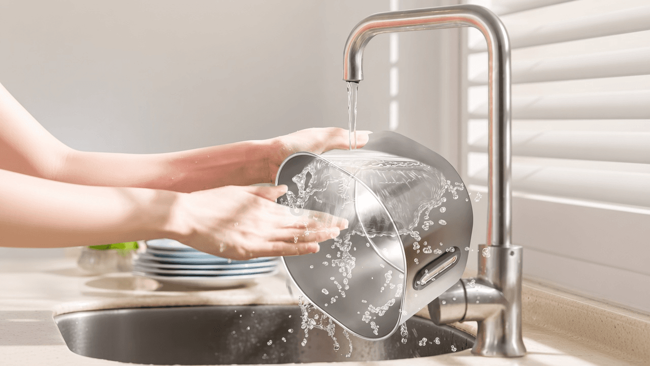 وعاء فولاذ ٣٠٤ سهل الغسل والتفكيك